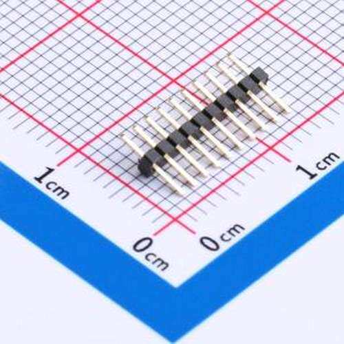 MTP310-1110S1 排针 1x10P 间距:1.27mm 插件,P=1.27mm