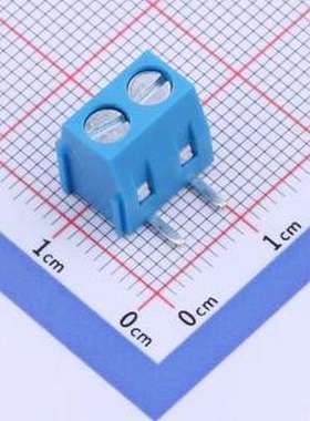 DB127R-5.0-2P-BU-S 螺钉式接线端子 DB127R-5.0-2P-BU-S P=5mm