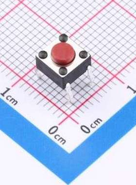 TP10812645 轻触开关 6*6*4.5mm 直插 轻触开关 插件