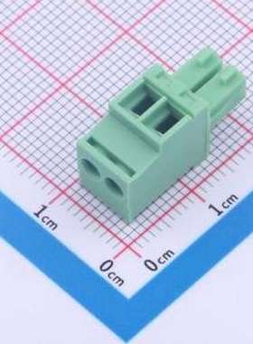 15ETYKA-3.5-02P-14-00AH 插拔式接线端子 3.5mm 1x2P 排数:1 每