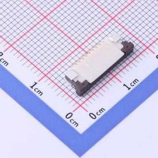 P=1 FPC连接器 SMD 上接 抽屉式 P数 1mm 间距 FFC X10B25U09G