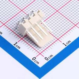 M2510R-G-04P 线对板针座 M2510R-G-04P 弯插,P=2.54mm