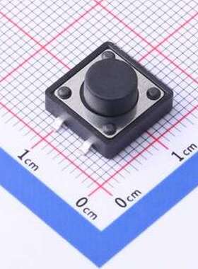 GT-TC149A-H065-L1 轻触开关 12*12*6.5mm 立贴 轻触开关 SMD