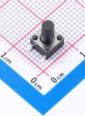 BTS0D0031LBG00 轻触开关 6x6x9mm 180gf 贴片轻触开关 SMD-4P,6x