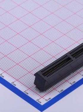 3113-111T 金手指连接器 1mm P数:64P 黑色 SMD,P=1mm