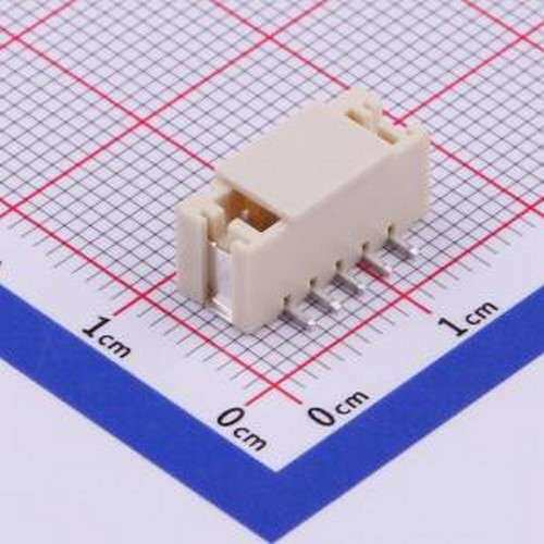 M2010VS-05P 线对板针座 1x5P 间距:2mm 立贴 SMD,P=2mm