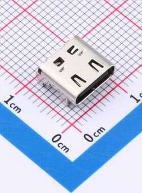 MC-271-EP24Z12-003 USB连接器 USB TYPE C 4.0母座单壳双贴SMT
