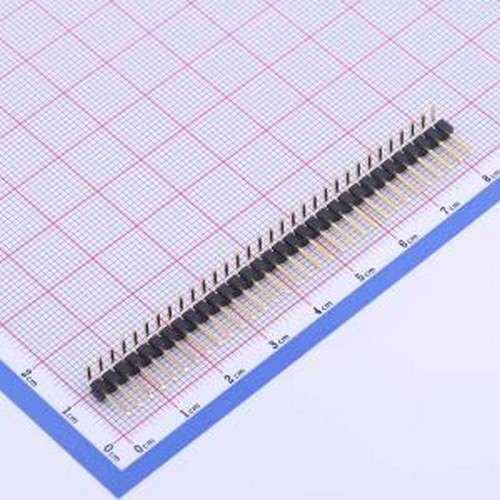 X6511WR-32H-C60D30R2 排针 1x32P 间距:2.54mm 方针 弯插,P=2.54