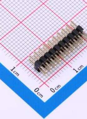 GPFA201-1002A105A1BA 排针 2x10P 间距:2mm 直插 插件,P=2mm
