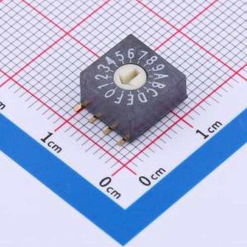 HADR-16S 旋转编码器 H系列 微型旋转编码开关 SMD-5P,10x10mm