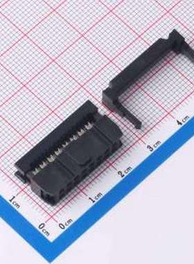 DS1016-16MANBB IDC刺破式连接器(牛角/简牛) 2.54mm 2x8P 排数:2