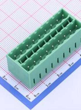 KF2EDGKVCH-5.08-2*9P 插拔式接线端子 5.08mm 插件,P=5.08mm