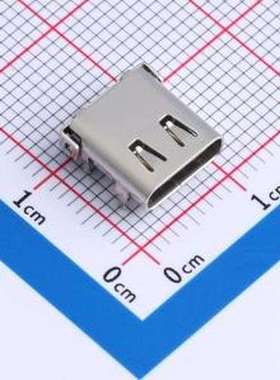 TYPE-C 24P QCHT 143 USB连接器 Type-C 母 卧贴 SMD