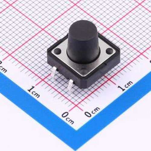 HX TS1210CJ 250gf 009 轻触开关 12x12x10mm 立插 轻触开关 插件