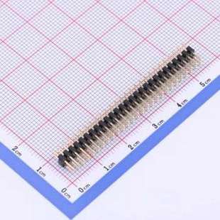 排针 2x27P 插件 2x27I P=2mm 方针 C40D28 2mm X4621WV 间距