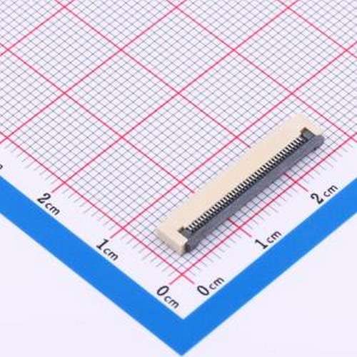 AFD01-S40FCA-00 FFC/FPC连接器 间距:0.5mm P数:40P 翻盖式 下接