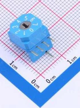 FDR-08H 旋转编码器 F系列 微型旋转编码开关 插件,10x10mm