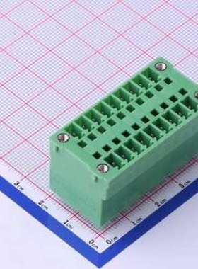 KF2EDGVHM-3.81-2*9P 插拔式接线端子 3.81mm 2x9P 排数:2 每排P