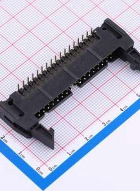 DS1011-34RBSiB7-B IDC刺破式连接器(牛角/简牛) 2.54mm 2x17P 排