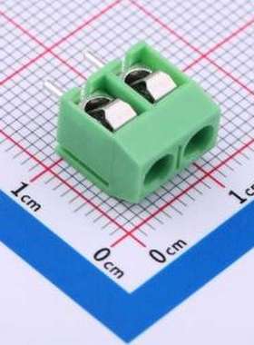 MX301-5.0-02P-GN01-Cu-Y-A 螺钉式接线端子 5mm 1x2P 排数:1 每