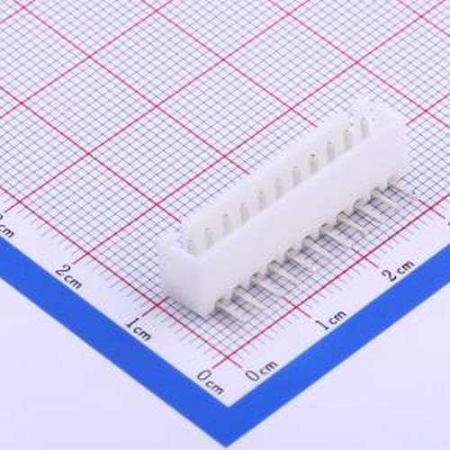 HX25003-11WAP 线对板针座 1x11P 间距:2.5mm 弯插 系列:XH 弯插,