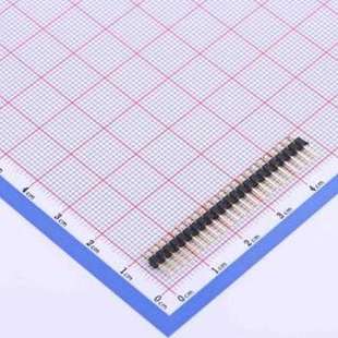 2mm 卧贴 C40D28 P=2mm SMD 方针 间距 1x23P 排针 23I X4611WRS