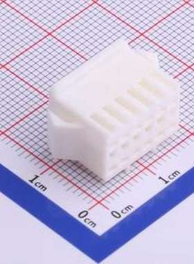 HX25022-2x6PN WH 胶壳(线对板/线对线) 2.5mm 2x6P 白色 P=2.5mm