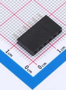 IPCP254F06PB08V 排母 间距:2.54mm 直插 插件,P=2.54mm