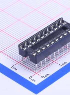 Z-ICS0S20P-NG00 IC/晶体管插座 间距2.54mm P数:20P DIP-20