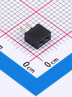 CSFA101-0202A001R1AA 排母 1x2P 间距:2mm 直插 插件,P=2mm