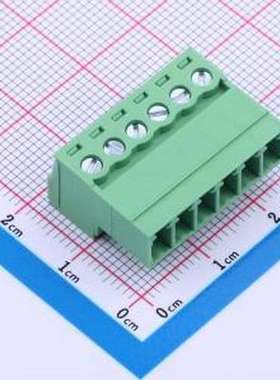 JL15EDGKR-38106G01 插拔式接线端子 1x6P 3.81mm 排数:1 每排P数