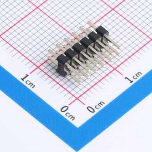 DS1025-05-2x6P8BV1-B 排针 2x6P 间距:2mm 直插 插件,P=2mm
