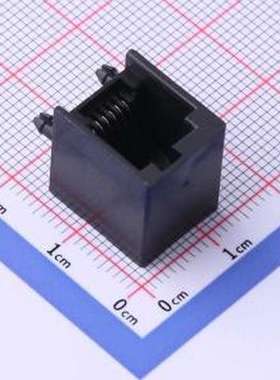 5502-66020111 以太网连接器(RJ45 RJ11) 弯插 不带LED 插件