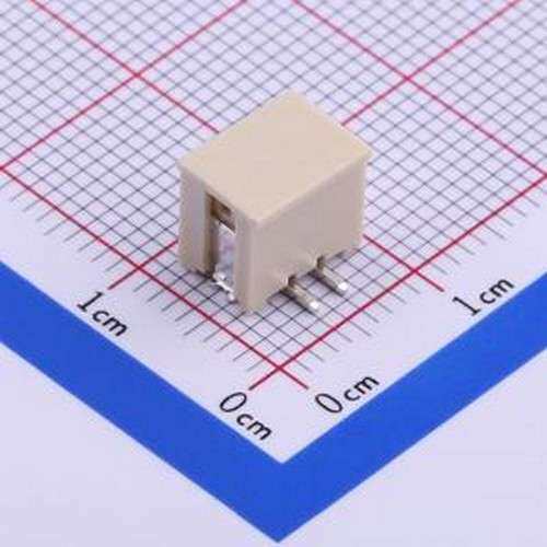 HX20007-2AB 线对板针座 1x2P 间距:2mm 立贴 系列:PH SMD,P=2mm