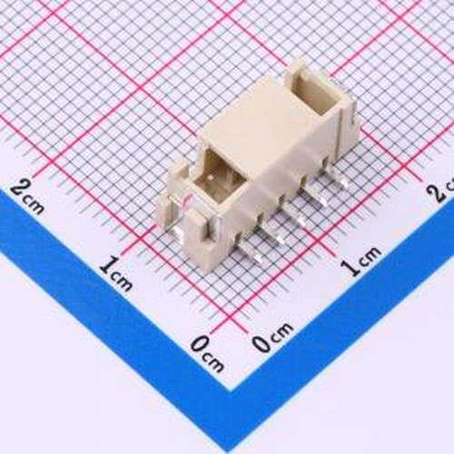 TJC3B-5AB 线对板针座 1x5P 间距:2.5mm 立贴 SMD,P=2.5mm