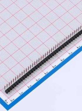 2011-1X40G00RB 排针 单排排针2.54mm 1x40P正弯插 插件,P=2.54mm