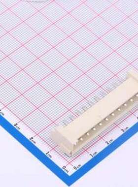HCZZ0590-12 线对板针座 1x12P 间距:3.96mm 卧贴 系列:VH 米色 S