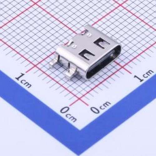 TYPE-606A-0.8-T3 USB连接器 Type-C 母 沉板 SMD