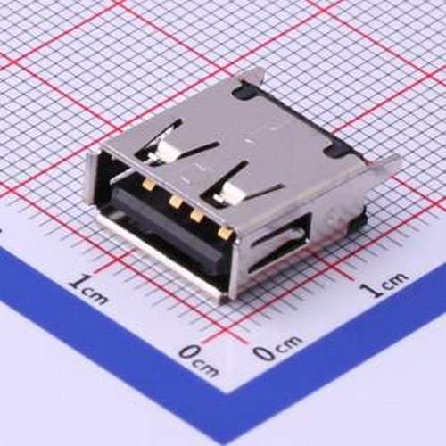 916-252A1022Y10210 USB连接器 Type-A 母 直插 插件