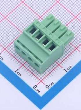 15ETYKA-3.5-04P-14-00AH 插拔式接线端子 3.5mm 1x4P 排数:1 每