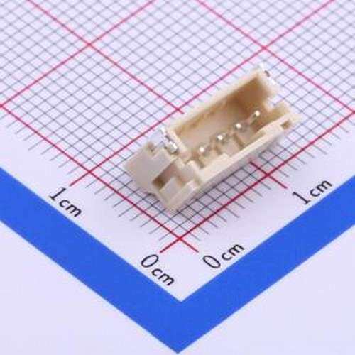 HX20007-4AWB 线对板针座 1x4P 间距:2mm 卧贴 系列:PH SMD,P=2mm