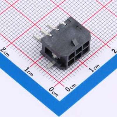 XDWF-C3030WT-2*3P 线对板针座 MX3.0 WAFER系PH3.0MM 5-8A大电流
