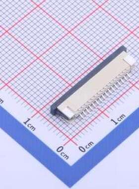 KH-CL1.0-H2.5-16PIN FFC/FPC连接器 间距:1mm P数:16P 抽屉式 下