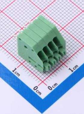 1989764 弹簧式接线端子 2.5mm 每排P数:4 排数:1 插件,P=2.5mm
