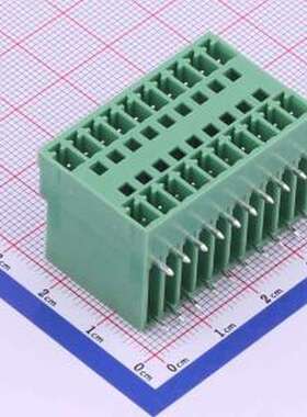 KF2EDGRH-3.5-2*10P 插拔式接线端子 3.5mm 弯插,P=3.5mm