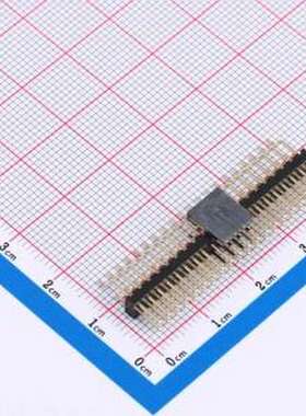 GPFD201-2002A001R1BF 排针 2x20P 方针 直插 SMD,P=2mm,卧贴