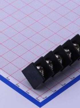 JL45C-09505B01 栅栏式接线端子 9.5mm 1x5P 直针 排数:1 每排P数