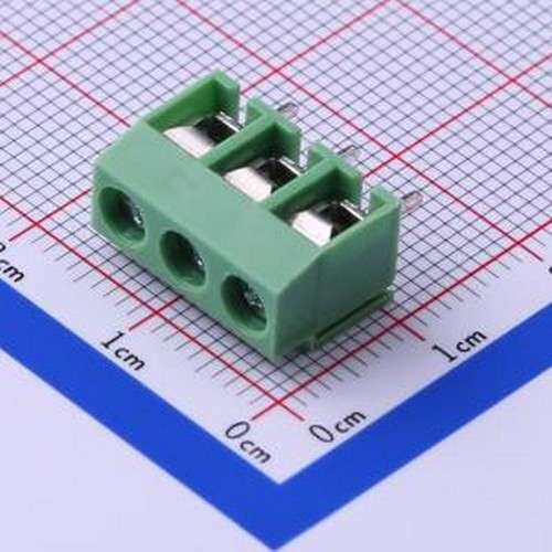 KF126-5.0-3P 螺钉式接线端子 5mm 1x3P 排数:1 每排P数:3 直插