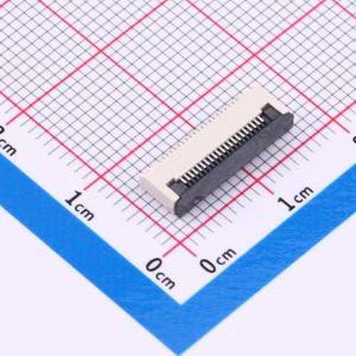 GT-F0502SR20-21SMT01 FFC/FPC连接器 翻盖式 下接 P数:21P 间距:
