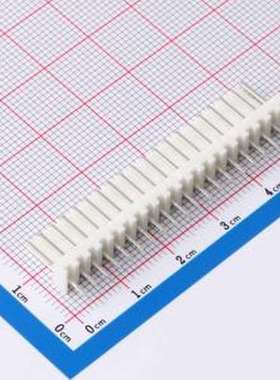 HC-2510-20A-05 线对板针座 1x20P 间距:2.54mm 直插 插件,P=2.54